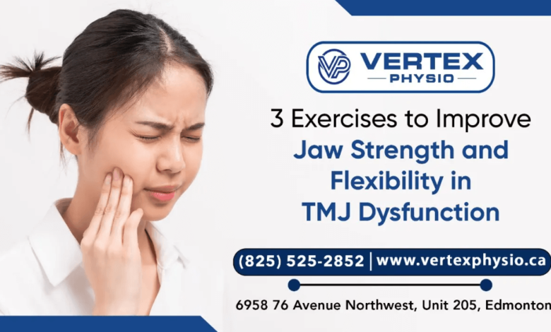 3 Exercises to Improve Jaw Strength and Flexibility in TMJ Dysfunction