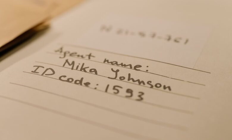 registry ids searched for specifics